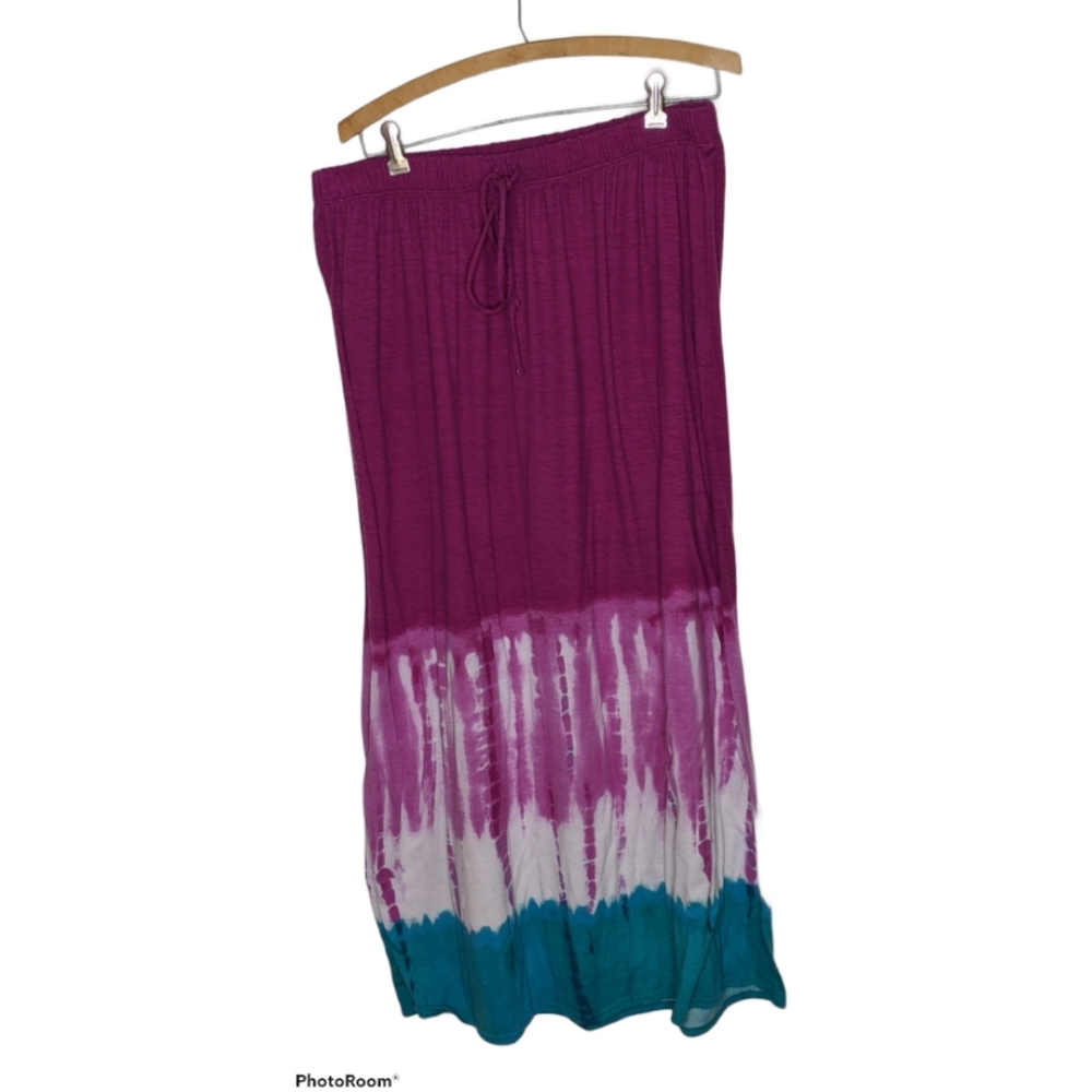 Faded Glory Tie-dye Skirt Size 1X